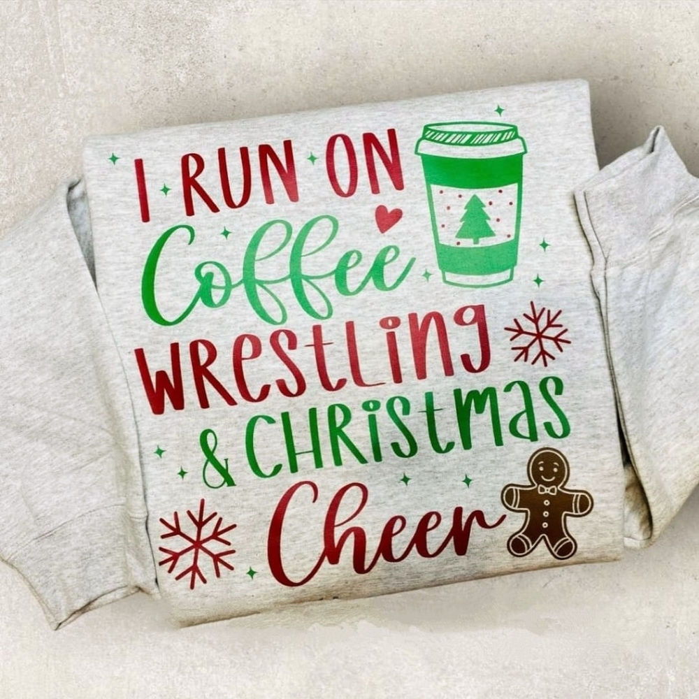 Christmas Wrestling Crewneck